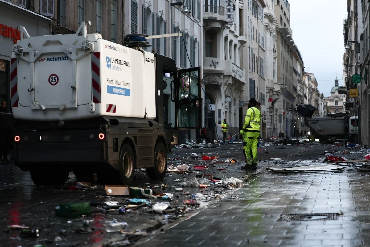 France Counts Cost of Violent Protests as 1,800 Arrested