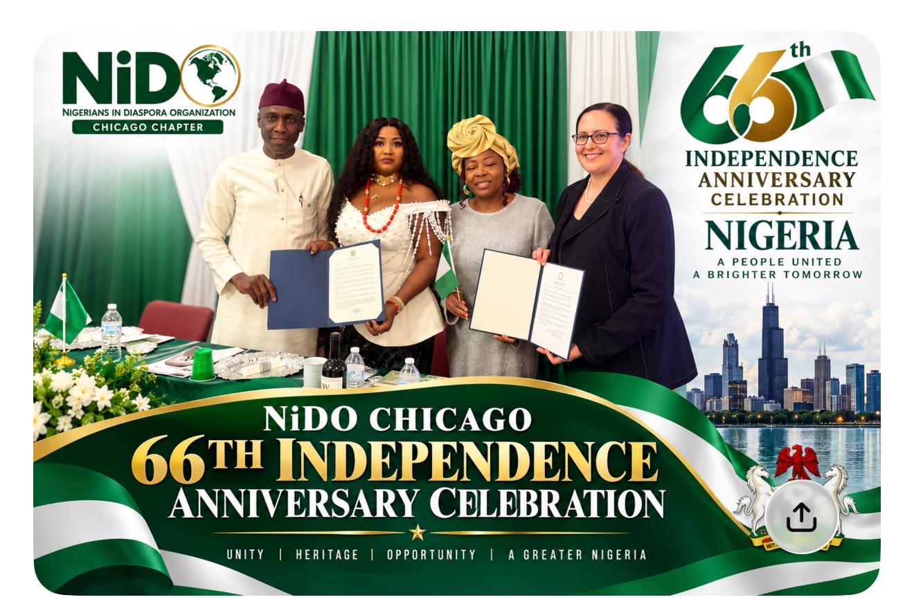 Building a New Nigeria Through Collaboration, Unity and Shared Responsibility