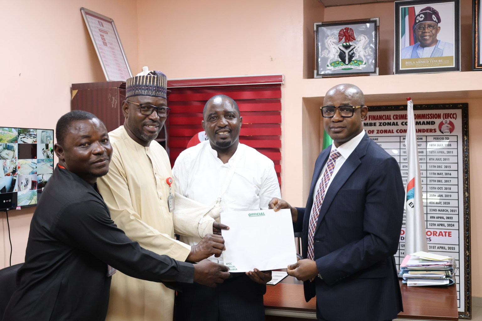EFCC Hands Over Recovered ₦1.05bn Entitlements to 659 Disengaged Adamawa Teachers