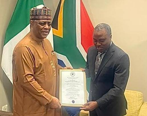 Fani-Kayode Formally Assumes Duties as Nigeria’s High Commissioner to South Africa