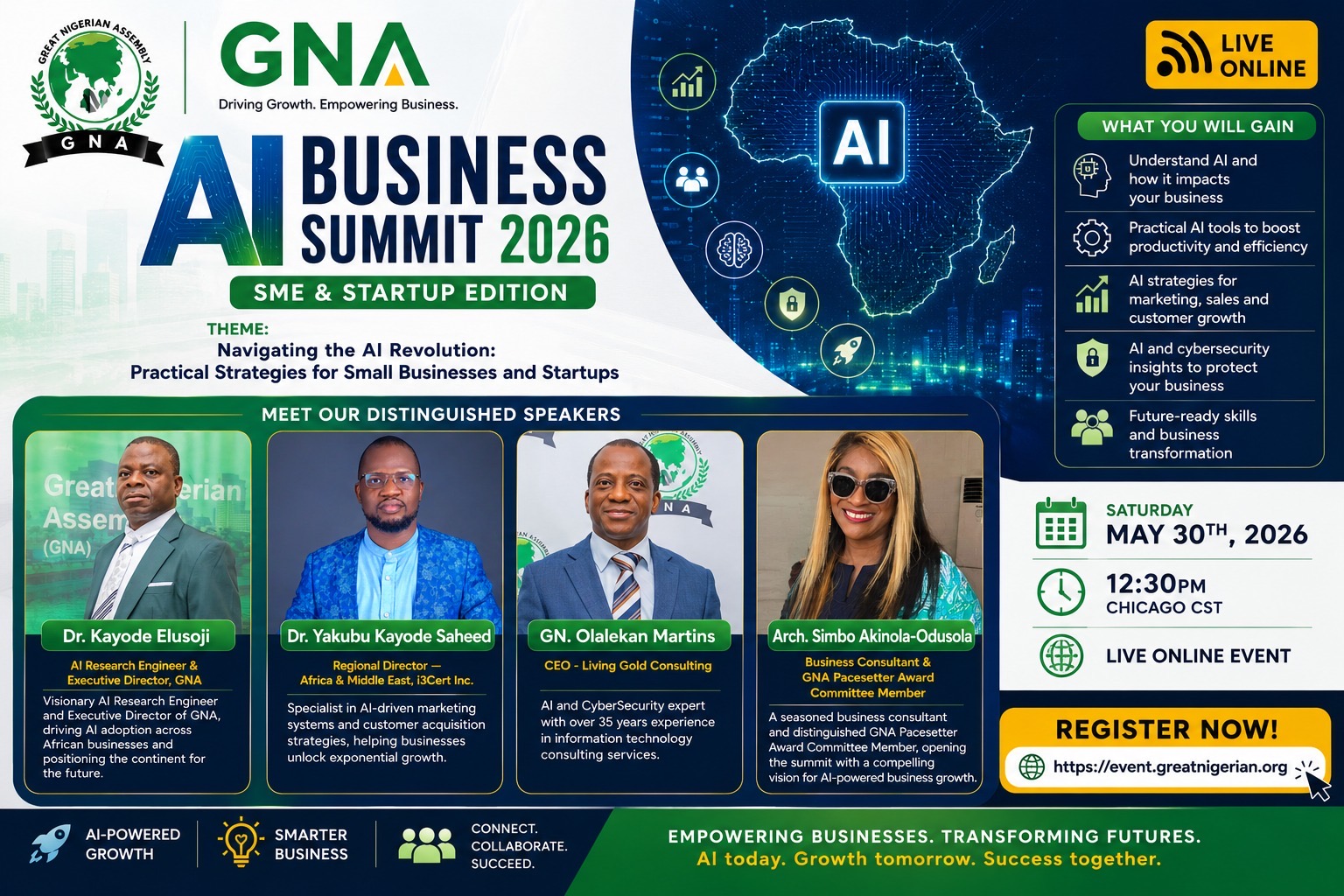 AI Business Summit 2026: Empowering Businesses for Digital Transformation and Growth